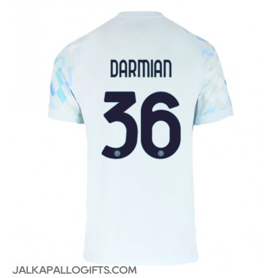 Inter Milan Matteo Darmian #36 Vieraspaita 2025-26 Lyhythihainen Inter Milan Matteo Darmian #36 Vieraspaita 2025-26 Lyhythihainen